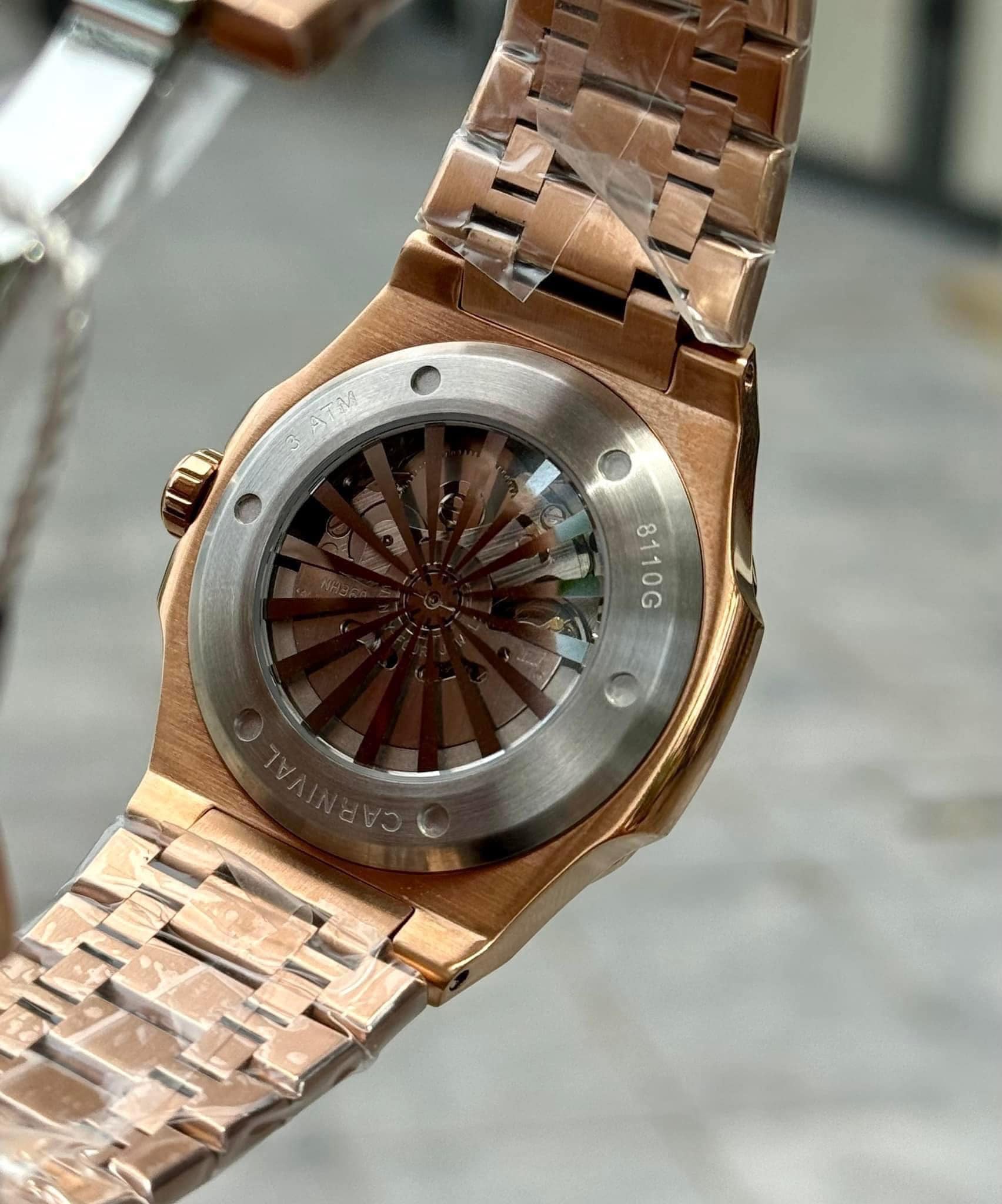 Đồng Hồ Nam Carnival Nautilus Automatic 8110G – Thiết Kế Sang