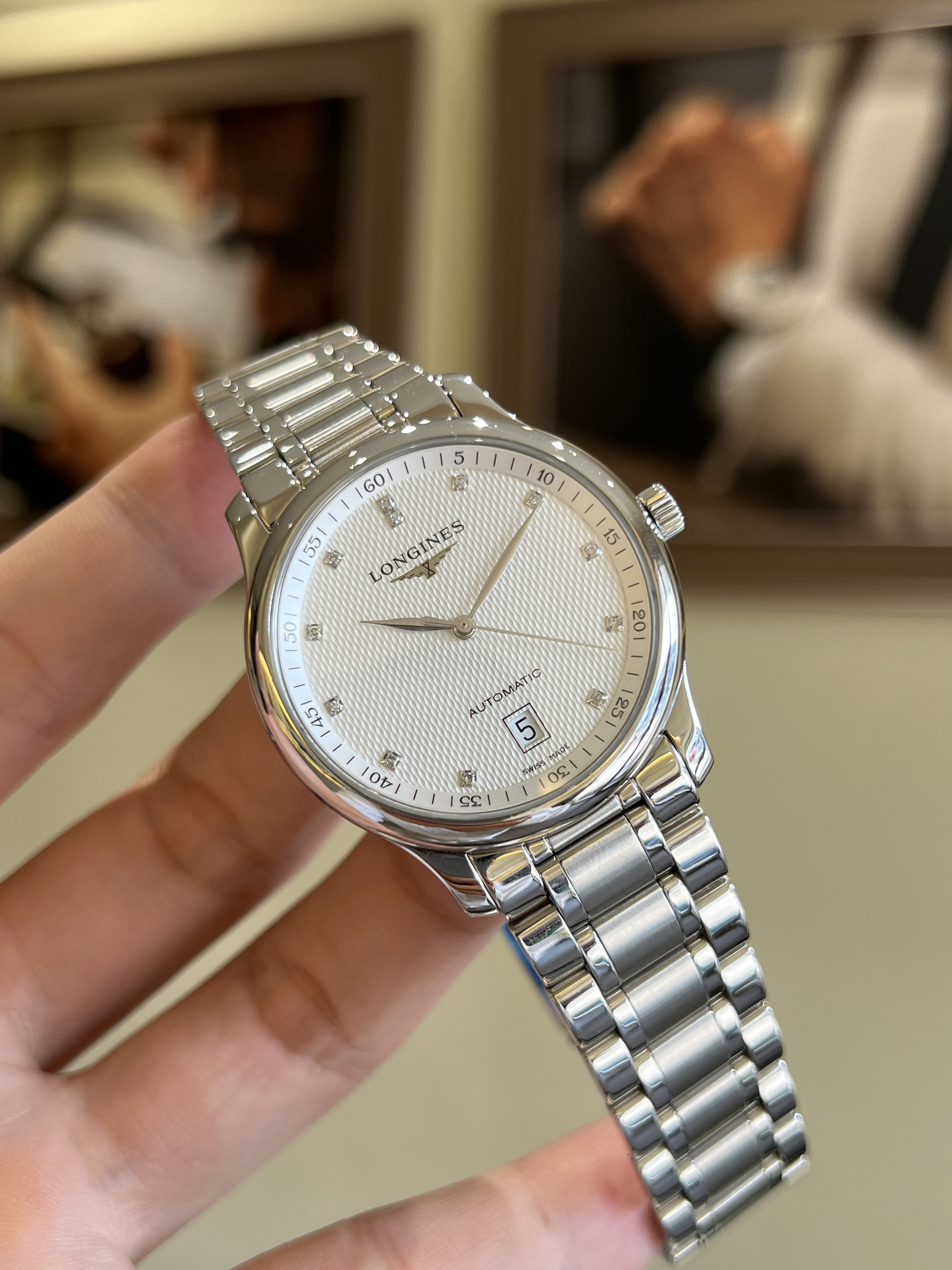 Đồng Hồ Nam Longines Master Collection Diamond