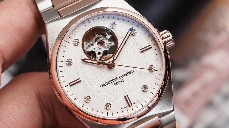 Đồng Hồ – Món Quà Ý Nghĩa Tặng Mẹ Nhân Ngày Của Mẹ 2 Đồng Hồ Unisex Frederique Constant Highlife Ladies FC-310VD2NH2B